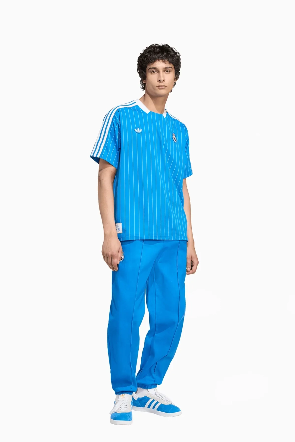 Футболка adidas Real Madrid 25/26 Terrace Icons - синий