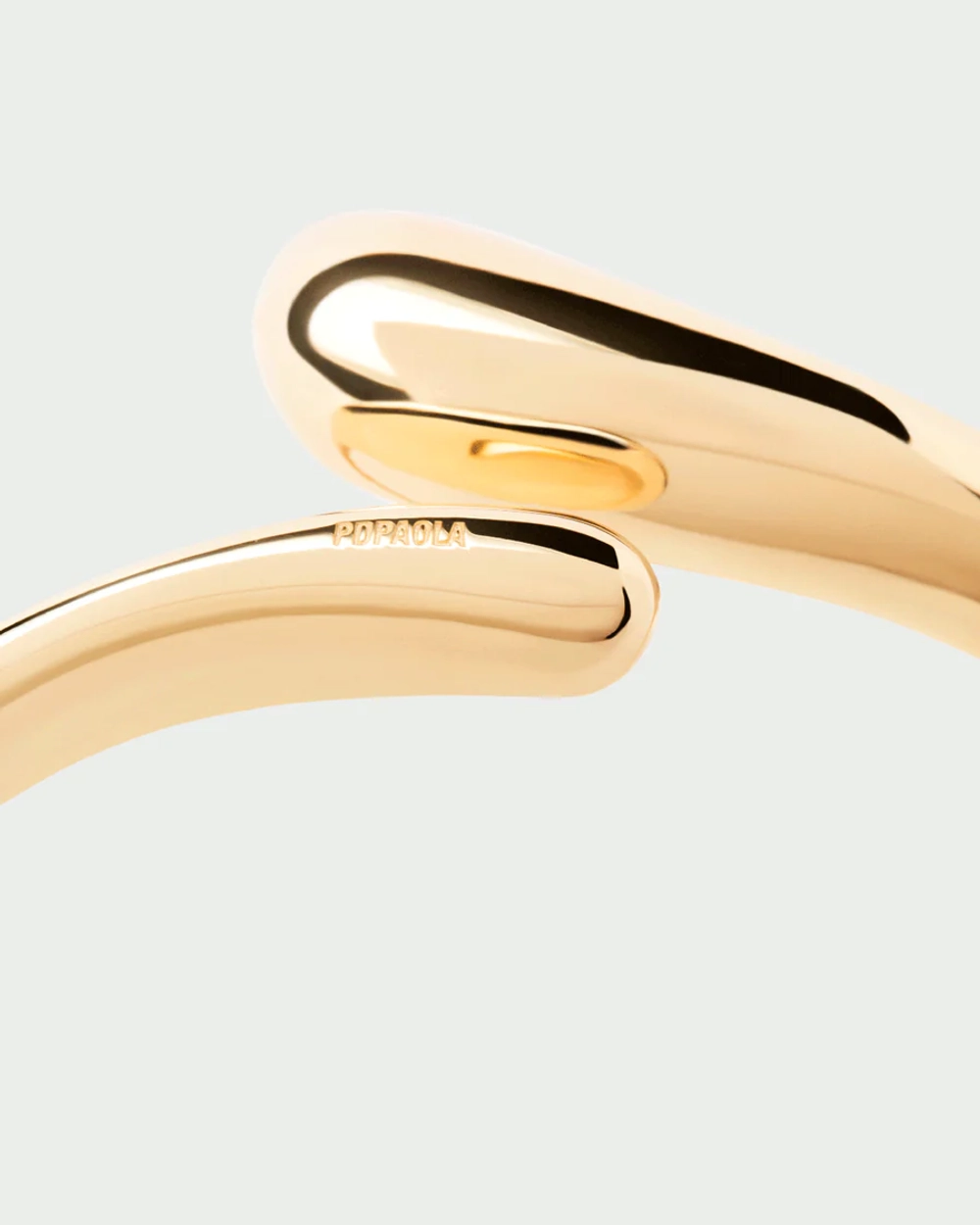 Браслет Orbit Bangle серебро 925 пробы покрытое золотом