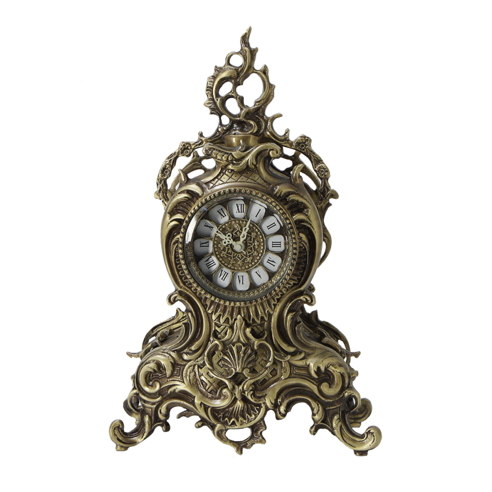 Bello De Bronze Часы бронзовые каминные Ласу