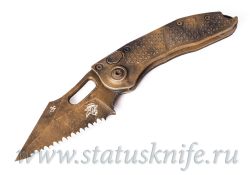 Нож Microtech Stitch Auto 169-3PLOBS Plague Outbreak Exclusive Serratedфотография - 1