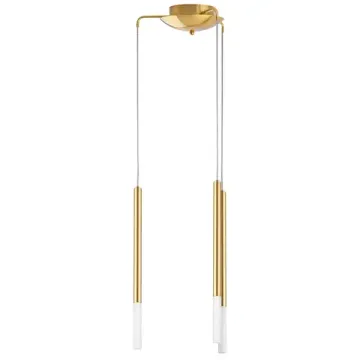 Подвесной светильник LED 15W 3000К L3T747133 золото Tubo Lightstar