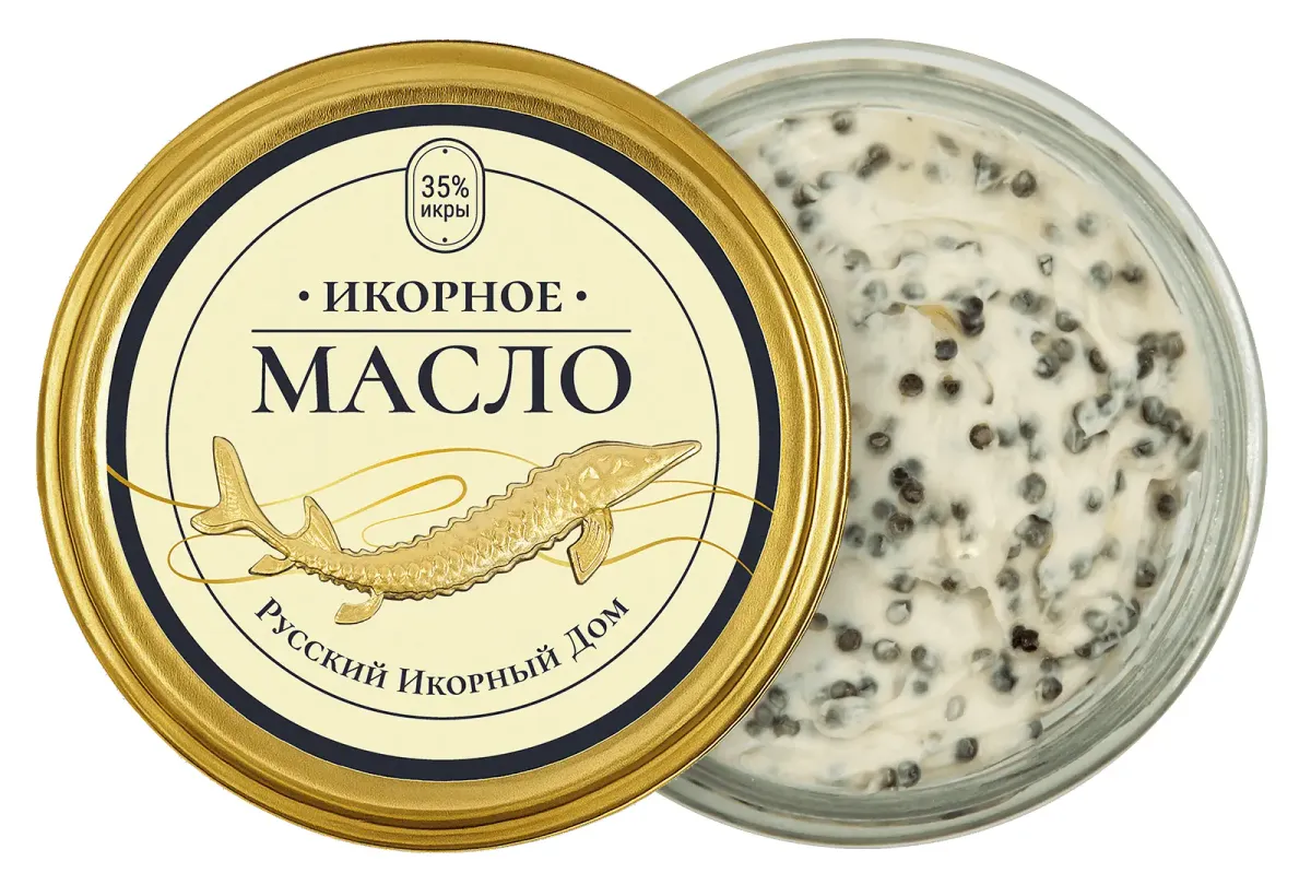 Икорное масло осетровое, 100г