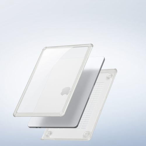 Чехол прозрачный для ноутбука MacBook Pro 14 (2021, 2023-2024) от Dux Ducis, серии LCGM Series Protective Cas