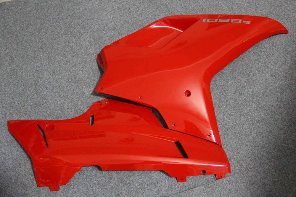 Комплект пластика для мотоцикла Ducati 848 1098 1198  Красный