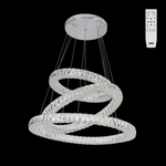 Eletto Olimpia EL330P90.1 LED Люстра хрустальная с пультом Хром