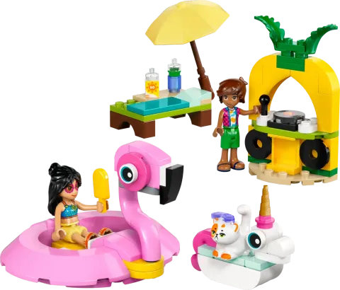 Конструктор LEGO Friends 42658 Вечеринка у бассейна с Единорогом и Фламинго