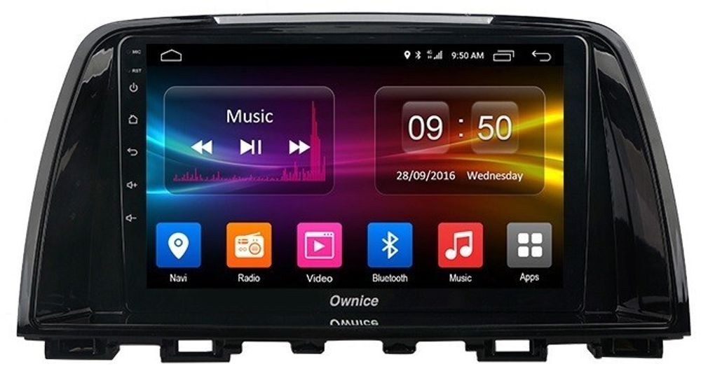 Магнитола для Mazda 6 2012-2014 - Kuberg OL-9580 QLed, Android 12, Быстрая, CarPlay, 4G SIM-слот