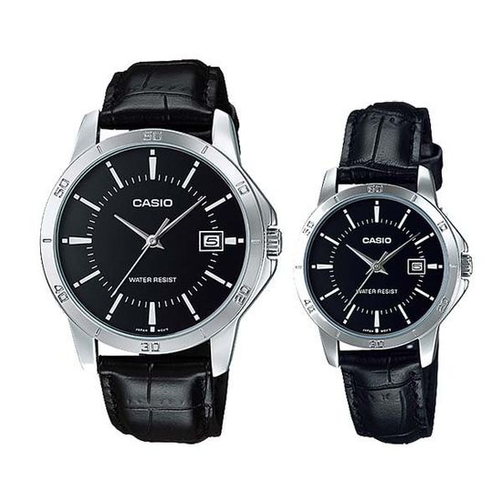 Парные часы Casio Standard: MTP-V004L-1AUDF и LTP-V004L-1AUDF