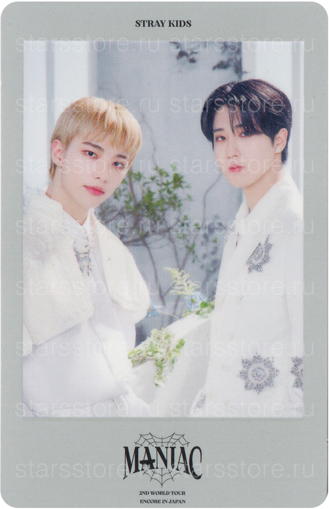 Фотокарта Hyunjin & Han Stray Kids "MANIAC ENCORE" (B ver) Фотокарта Hyunjin & Han Stray Kids "MANIAC ENCORE" (B ver)