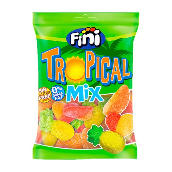 Жевательный мармелад Fini Tropical mix sour кислые, 90 г (Испания)