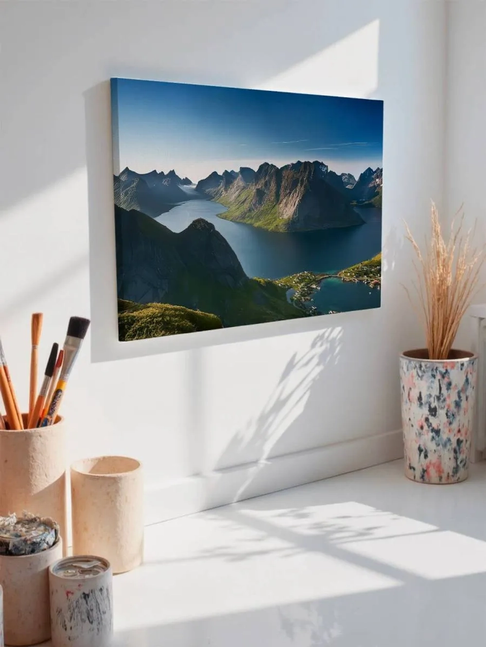 Картина на стену 40 X 50 Горный пейзаж