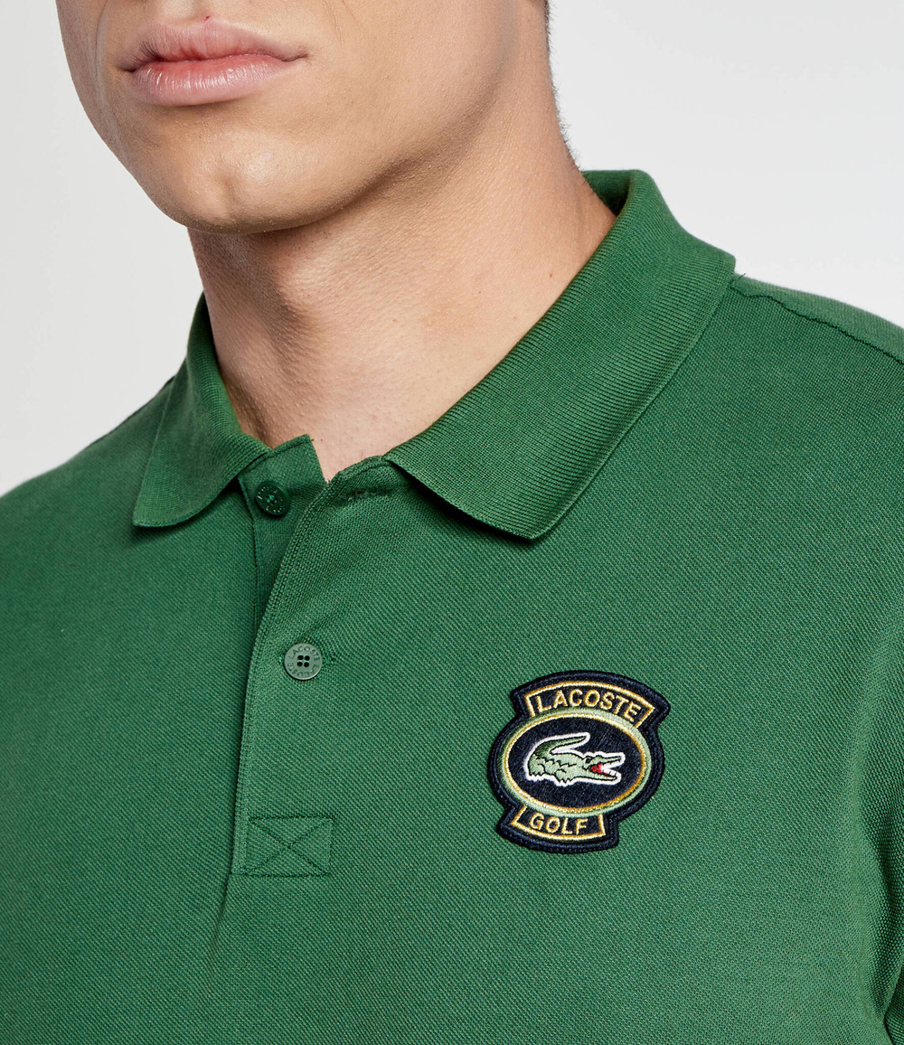 Поло Lacoste - зеленый(DH7436)