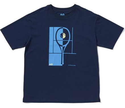 Теннисная футболка Australian Open Racquet Tennis - dress blue