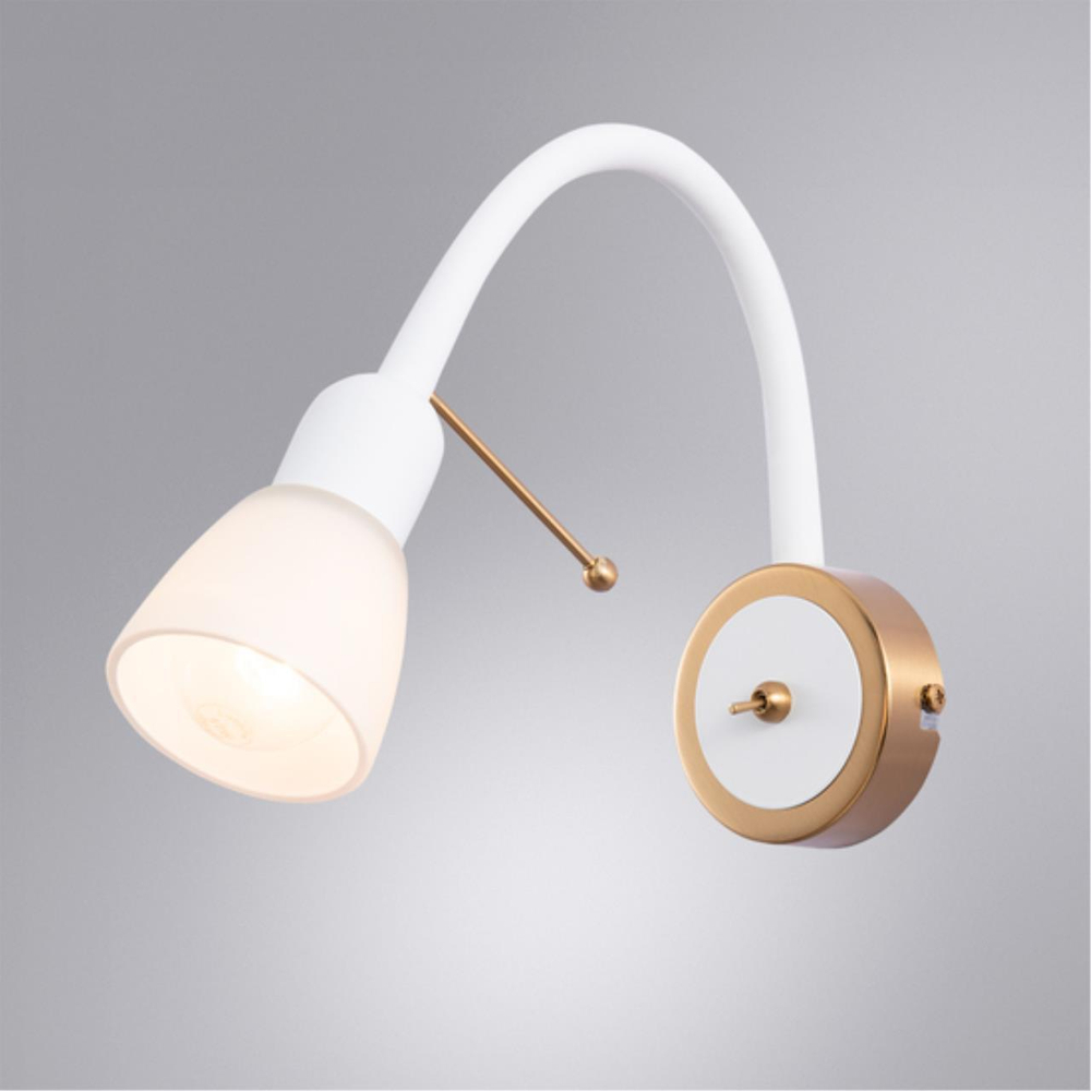 Настенный светильник Arte Lamp LETTURA A7009AP-1WH