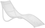 Лежак пластиковый Vondom Ibiza Basic, белый