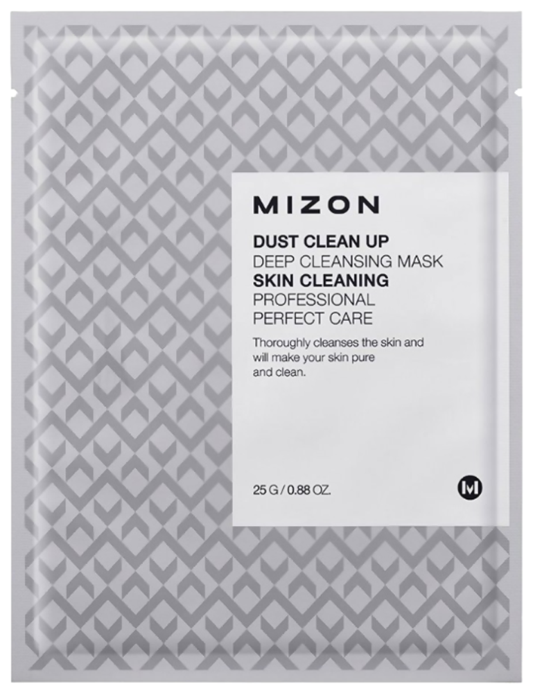 Mizon Dust Clean Up Deep Cleansing Mask очищающая тканевая маска 30мл