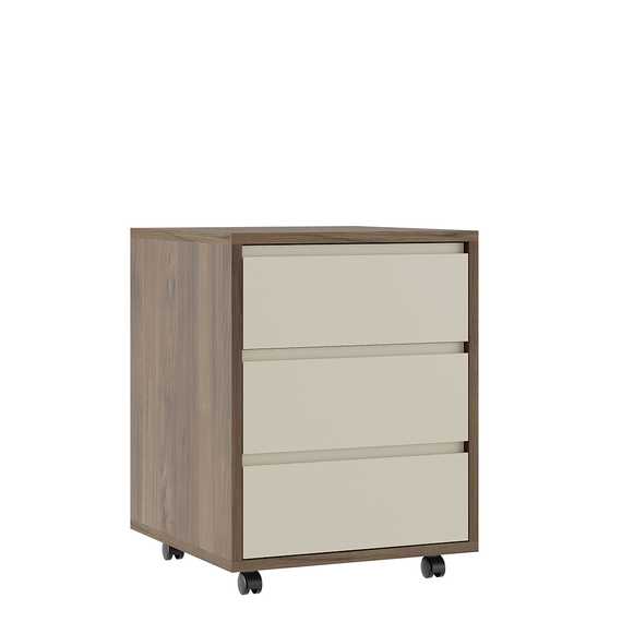 Тумба подкатная с 3 ящиками Артвуд (Artwood) ATW379303 45x47x59
