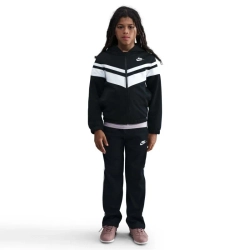 Boys' Спортивный костюм Nike Kids Sportswear Dri-Fit Hooded - black/white/white