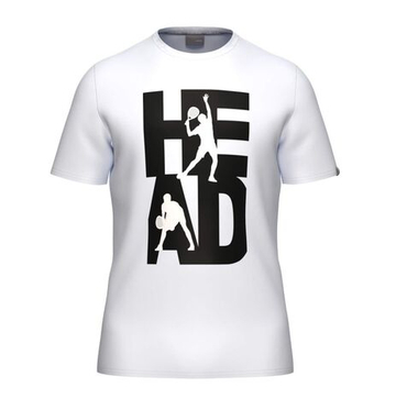 Мужская теннисная футболка Head Vision - white/navy