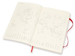 Еженедельник Moleskine Classic Soft Weekly Large 144 страниц красный (DSF212WN3)