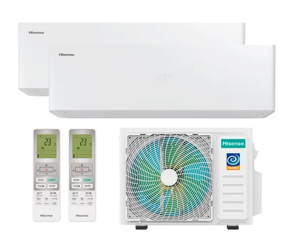 Мульти сплит-система Hisense 2 x AS-10UW4RXVQH01AG / AMW2-18U4RXC LP