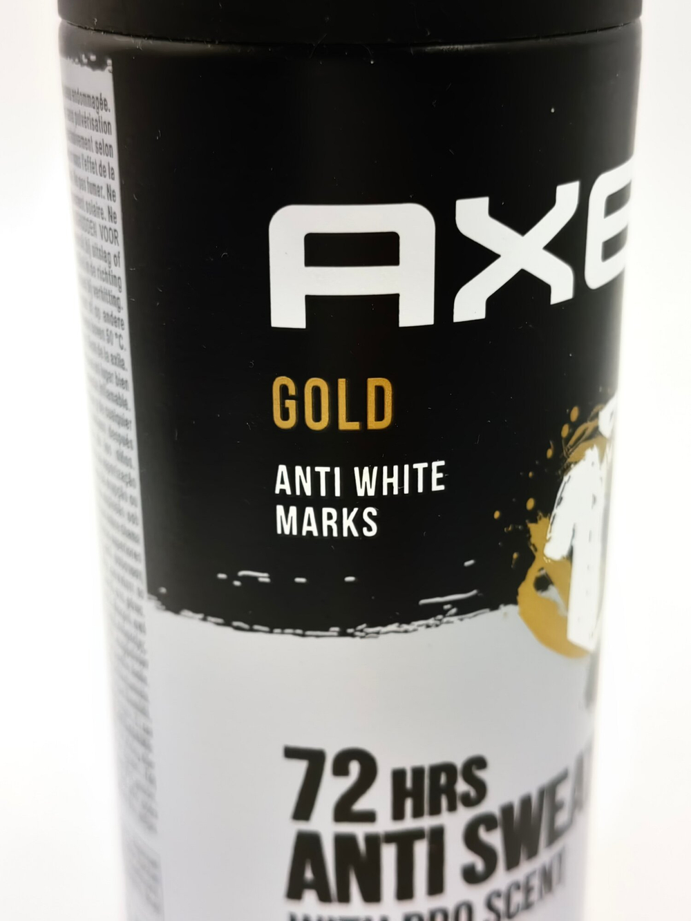 Антиперспирант-дезодорант-спрей Axe Gold Anti-White Marks 150 мл (из Финляндии)