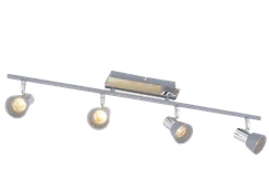 Светильник Sfera Sveta 1124-04/I102 CH+GREY, 5 Вт, серый и хромированный