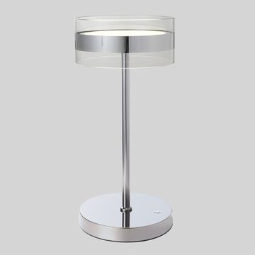 Настольная лампа 10W 4000K MYSELF LG10W LED хром Crystal Lux