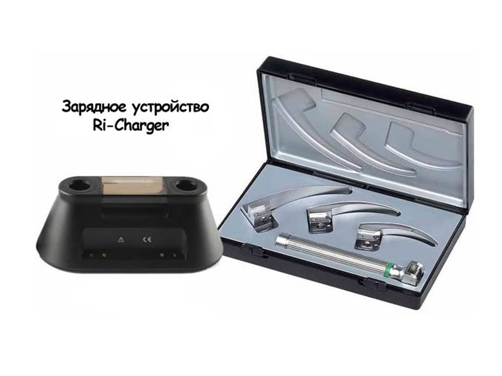 Ri-integral Macintosh baby набор ларингоскопов XL 3,5 В, рук. AA,10690+10705 Riester