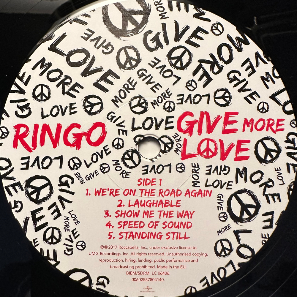 Ringo - Give More Love (Европа 2017г.)
