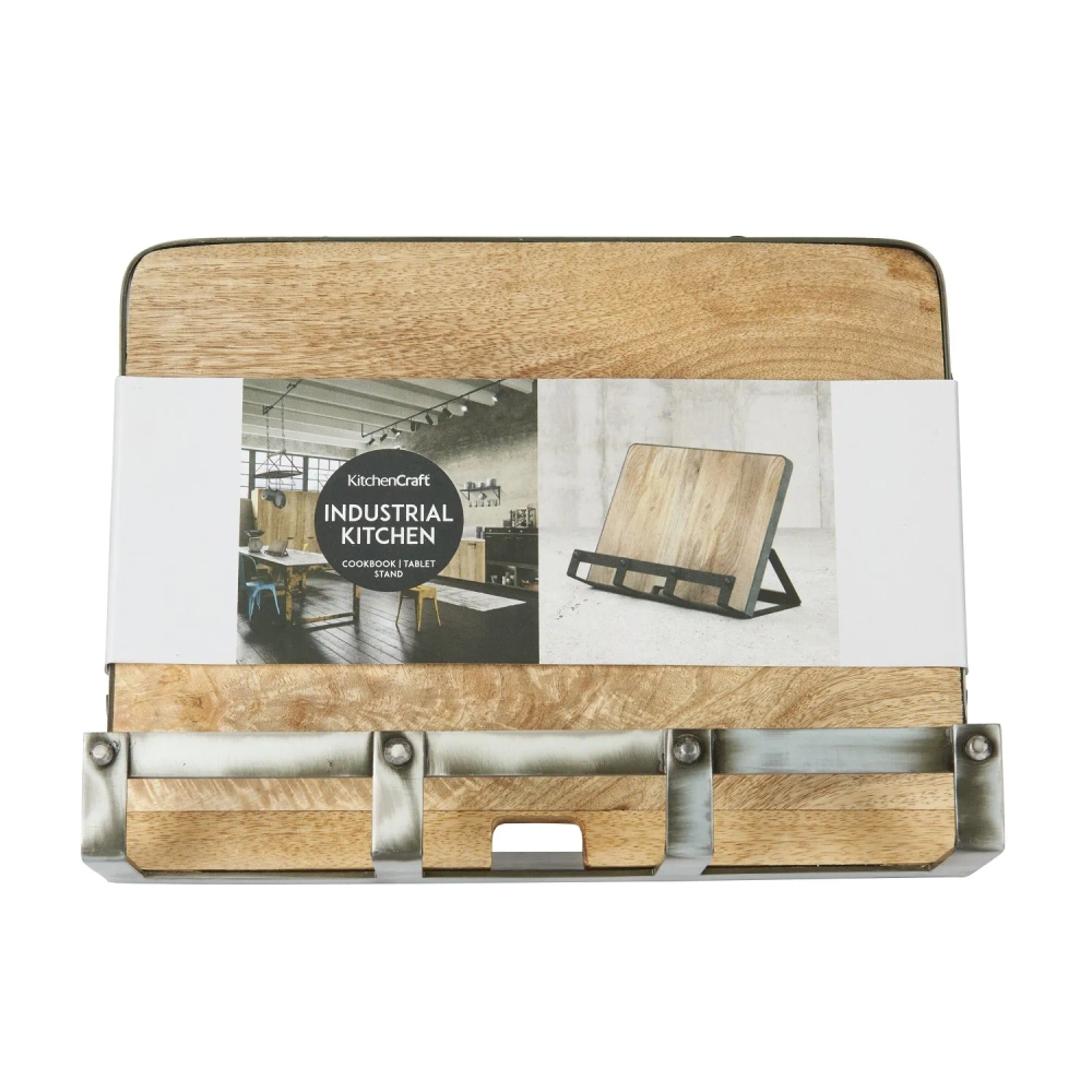 Kitchen Craft Подставка для кулинарных книг 24x19 из дерева манго EAN 5028250700469