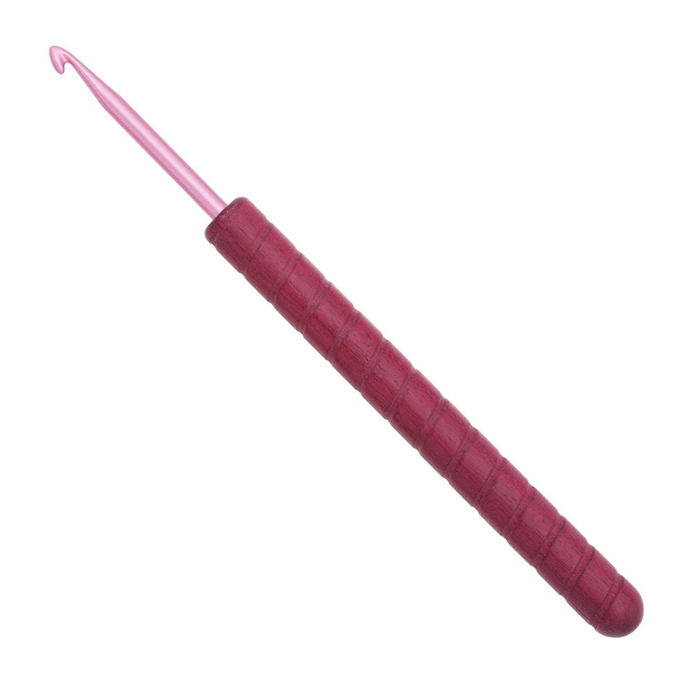 Крючок, вязальный с ручкой из древесины Амарант AddiUnicorn Purpleheart ⌀4.5 мм, 16
