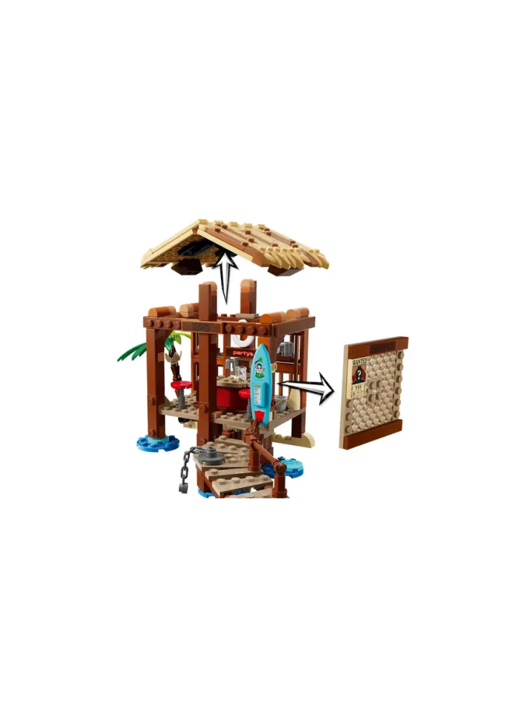 Конструктор One Piece 75636 Хижина с Ветряной Мельницей