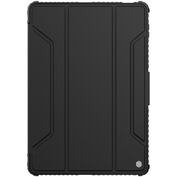 Чехол книжка с защитной шторкой для камеры от Nillkin для планшета Xiaomi Pad 5 Pro 12.4, серия Bumper Pro