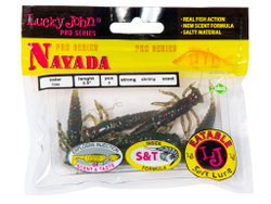 Твистеры съедобные  LJ Pro Series NAYADA 3.0in (7,62 см), цв. PA16, 7 шт.