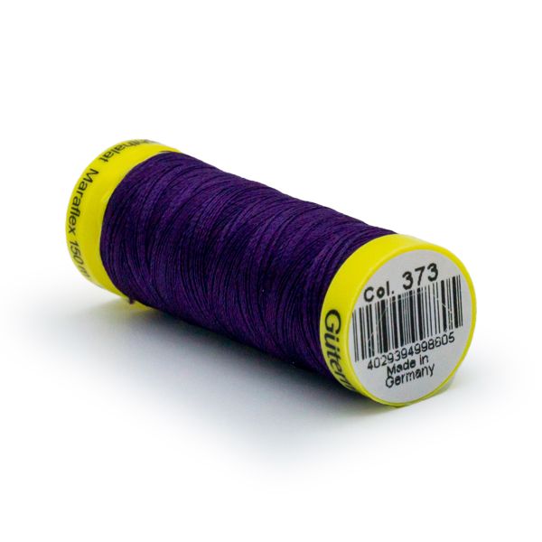 Нитки для трикотажа Gutermann Maraflex 120 (150 метров), 5 кат. | 373 т.фиолетовый