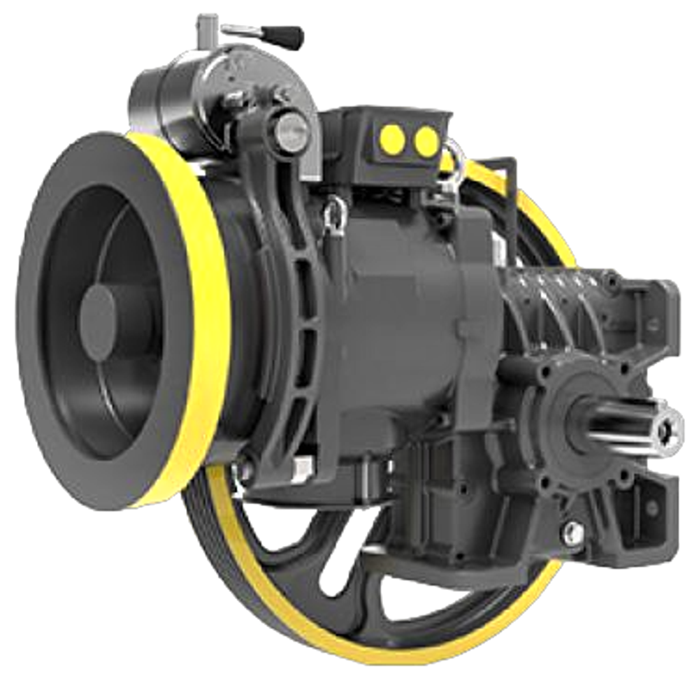 Лебедка SH110 КВШ 520х5х8 мм 1,6 м/с 5,5 кВт левая (частот. регул.)  SICOR.