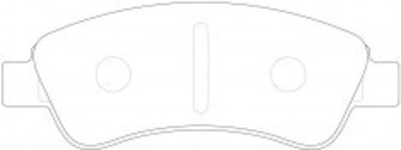 Тормозные колодки NIBK PN-0182