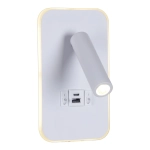 86204-9.2-001KT LED12W+USB WT светильник настенный Reluce, LED