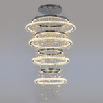 Citilux ETERA CL322090 LED Люстра хрустальная с пультом