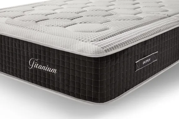 Ортопедический матрас Titanium 160х200 см, средняя жесткость