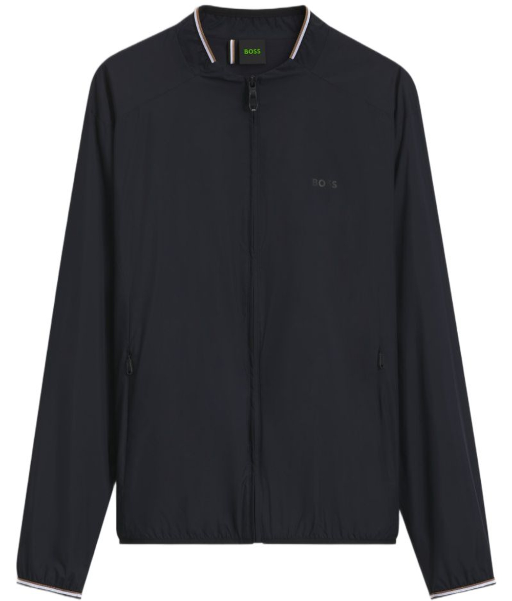 Мужская теннисная куртка BOSS TOC Game Casual — dark blue
