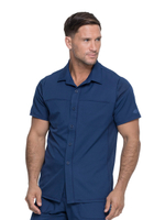 Рубашка медицинская мужская Dickies DK820 на пуговицах, синий, XL