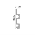 Панель декоративная Decomaster ECO LINE D302-112 122х21х2900мм