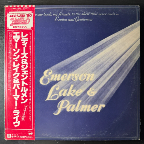 Emerson, Lake & Palmer ‎– Welcome Back My Friends To The Show That Never Ends - Ladies And Gentlemen 3LP (Япония 1979г.)