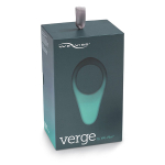 Чёрное эрекционное виброкольцо 4,4х5,2см We-Vibe Verge SNVGSG6