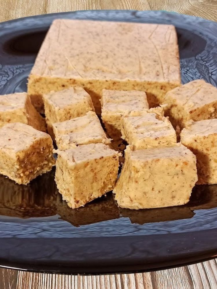 Индийская халва Bharat BAZAAR Soan Papdi Карамель 250 г 2 шт