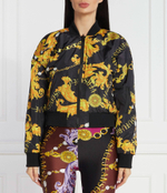 Двухсторонняя куртка бомбер Versace Jeans Couture - черный(75HASD08CQS70)
