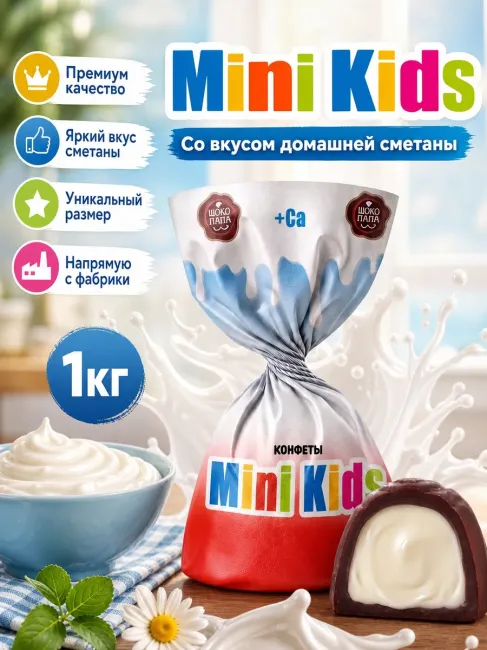 Конфеты мини "MINIKIDS"1 кг.