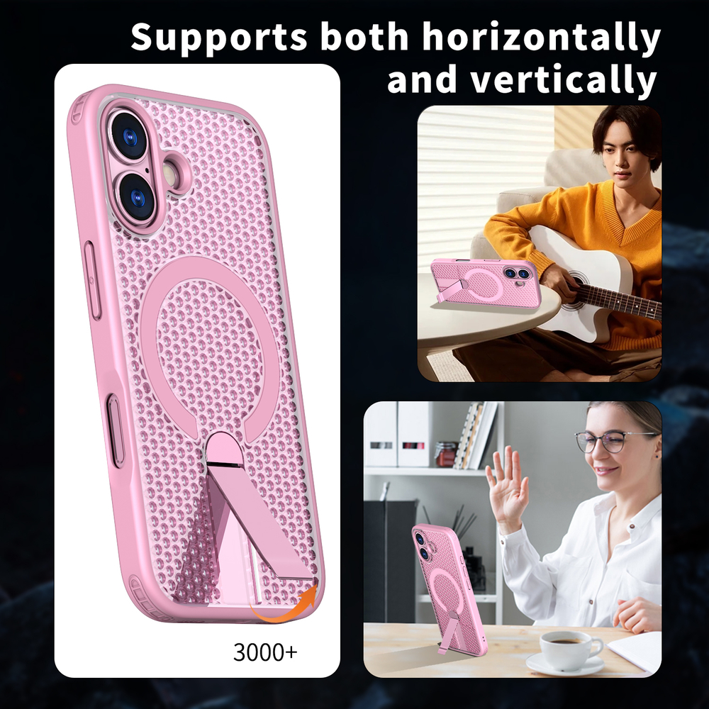 Прозрачный чехол Mesh Pro Magnetic Case для iPhone 17